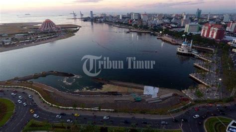 FOTO DRONE Lahan Pemprov Sulsel Di Kawasan CPI Tribun Timur