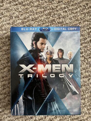 X Men Trilogy Blu Ray Disc Pack With Case Slipcover No