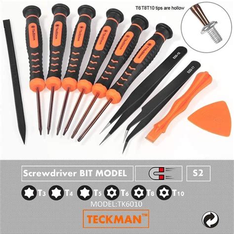 Juego De Destornilladores Torx 10 En 1 Con T3 T4 T5 T6 T8 T1 Cuotas