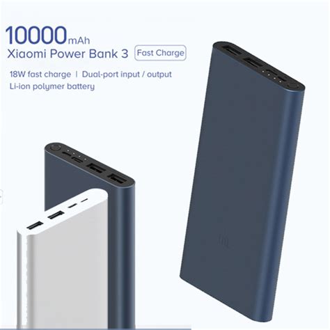 Mi Power Bank 3 10000mAh 18W Fast Charging