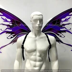 Purple Butterfly Wings, Butterfly Fairy Wings, Costume Wings, Fairy ...