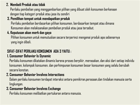 Solution Teori Perilaku Konsumen Studypool