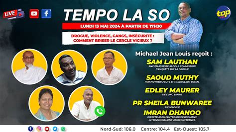 Tempo La So Michael Jean Louis Re Oit Sam Lauthan Saoud Muthy Edley