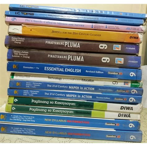 Junior High School K To 12 Grade 8 And 9 Second Hand Books Shopee