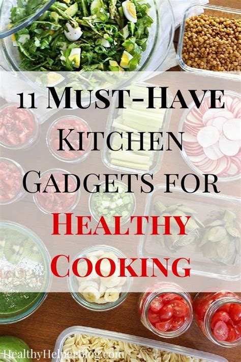 11 MUST-HAVE Kitchen Gadgets for Healthy Cooking | Healthy Helper ...