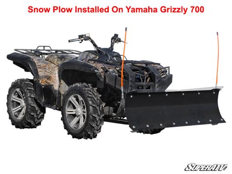 SuperATV – Yamaha Grizzly 660/700 Plow Pro Heavy Duty Snow Plow ...