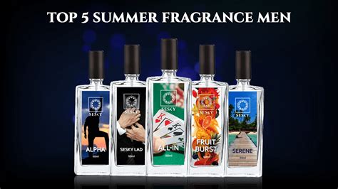 Top 5 Summer Fragrance Men Sesky