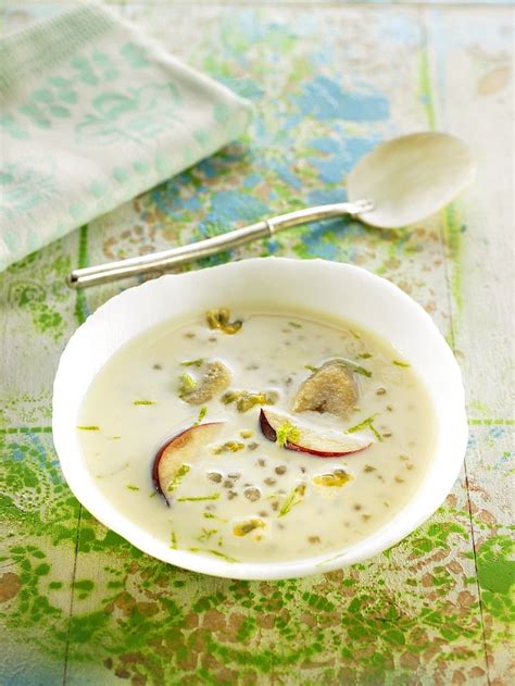 Tropical Fruit And Tapioca Soup Recipe Eat Smarter Usa