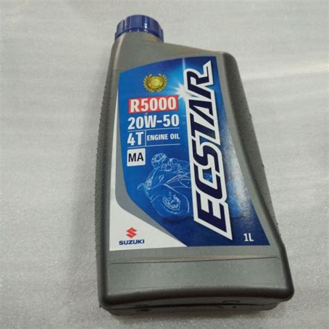 Jual Oli SGO ECSTAR 4T 1L Suzuki 20W 50 API SG ORIGINAL KEMASAN BARU