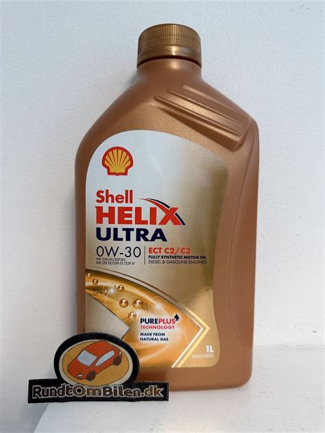 Shell Helix Ultra Motorolie Ect C C W Liter