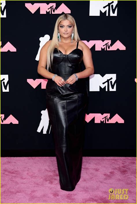 Bebe Rexha Steps Out For Mtv Vmas In A Cheek Baring Dress After