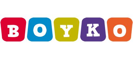 Boyko Logo | Name Logo Generator - Smoothie, Summer, Birthday, Kiddo ...