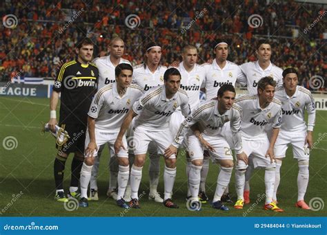 Jogadores De Real Madrid Imagem De Stock Editorial Imagem De Espanhol