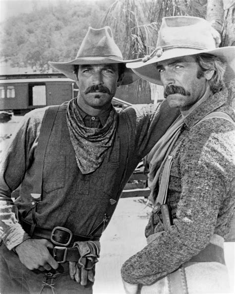 The Shadow Riders 1982 Western Tom Selleck As Mac Sam Elliott As Dal