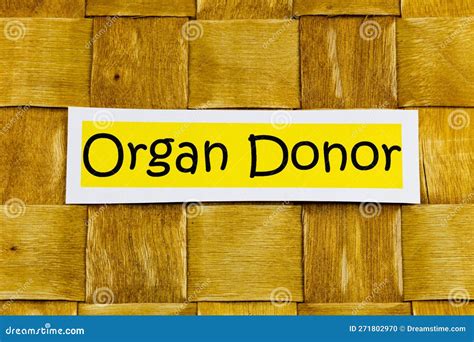 Organ Donor Body Transplant Donation T Life Heart Health Medicine