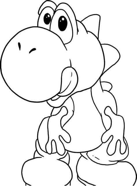 Desenhos De Yoshi Para Colorir E Imprimir Colorironline