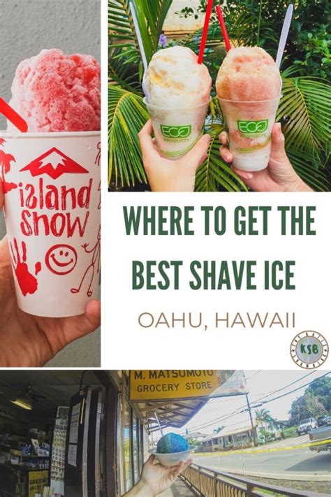 Where To Get The Best Shave Ice On Oahu In Each Area Of The Island