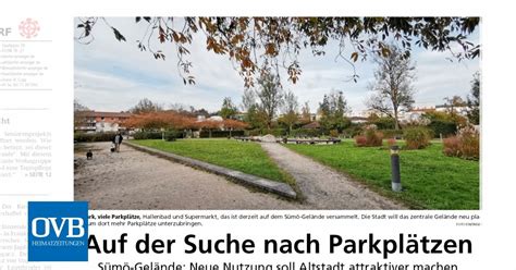 Auf der Suche nach Parkplätzen OVB Heimatzeitungen