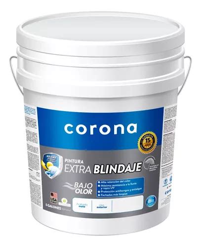 Tinta De Exterior Corona Pinturas Branco Mercadolivre