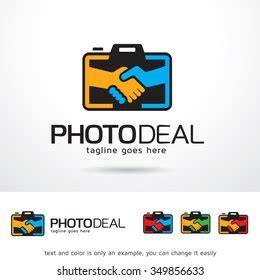 Photo Deal Logo Template Design Vector Stock Vector (Royalty Free ...