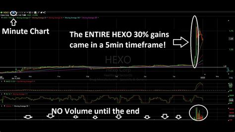 Weed Sector Technical Analysis Hexo Tlry Youtube