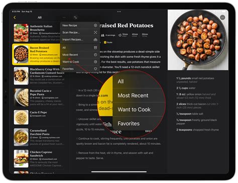 Mela: An Elegant and Innovative Recipe and Cooking App for iPhone, iPad