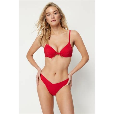 Trendyol Red V Cut Bikini Bottoms EPonuda