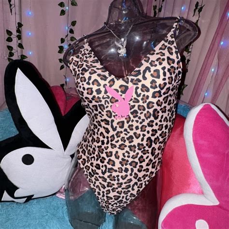 Swim Leopard Y K Cheetah Playboy One Piece Bikini Poshmark