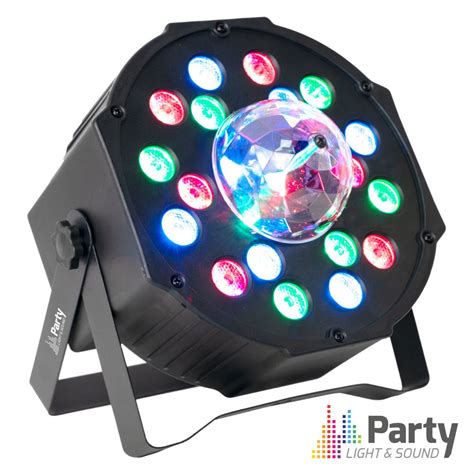 PARTY PAR ASTRO Projetor Par C 18 LEDS Astro DMX PARTY Viptrónica