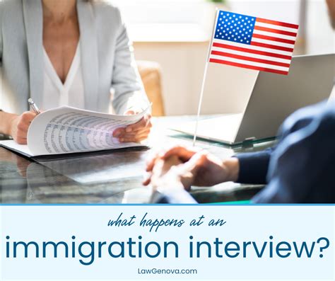 What Happens At An Immigration Interview Law Genova