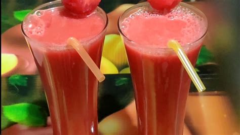 তরমুজের জুস Watermelon Juice Tasty Juice Recipe Bangla Recipe Youtube