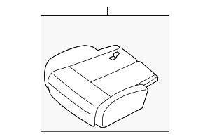 2008 2009 Nissan Altima Seat Cushion Foam 87350 ZN07J TascaParts