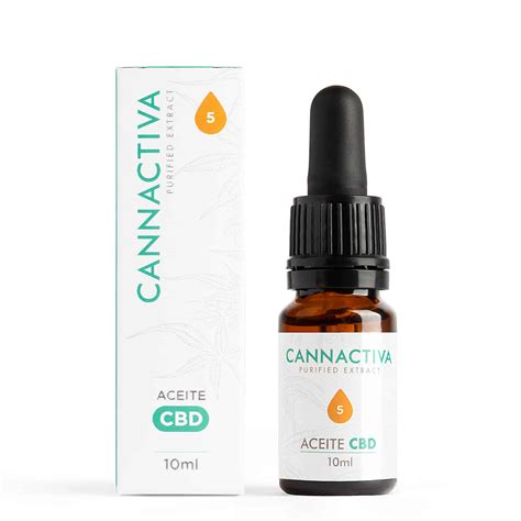 Aceite De CBD 5 Full Spectrum Cannactiva