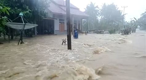 Dua Kecamatan Di Natuna Dilanda Banjir Dan Longsor Ratusan Rumah