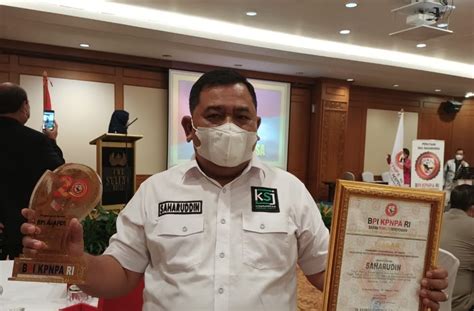 20 Tahun BPI KPNPARI Pembina Utama Dan Ketum KSJ Di Beri Award