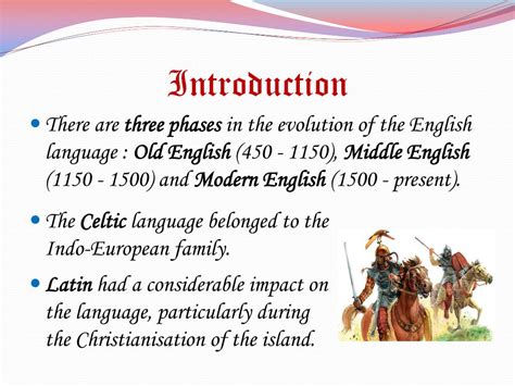 PPT The Evolution Of The English Language PowerPoint Presentation