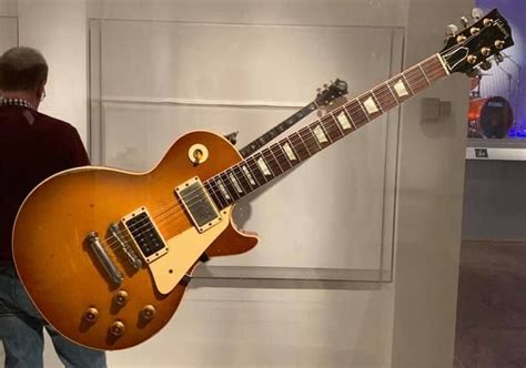 Jimmy Page Number One Gibson Les Paul At The Metropolitan Museum