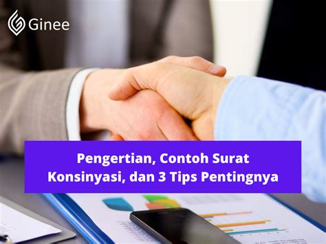 Pengertian Contoh Surat Konsinyasi Dan Tips Pentingnya Ginee