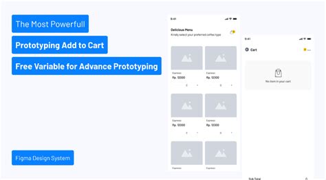 Prototyping Add To Cart Figma