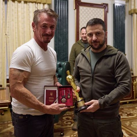 Business Ukraine Mag On Twitter Sean Penn Was In Ukraine Again Today