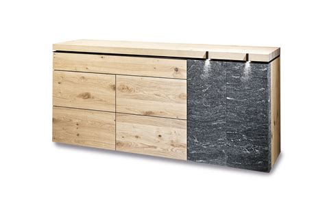 Voglauer Sideboard Vrock Living Rustiko Geb Rstete Alteiche