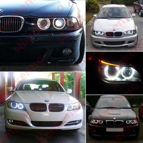 W For Bmw E E E E E E E White Angel Eye Ring Marker