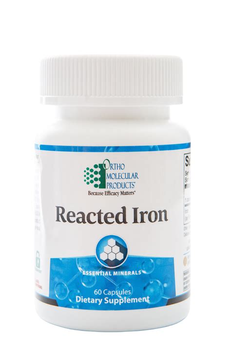 Reacted Iron Mg C Ortho Molecular Arcana Empothecary