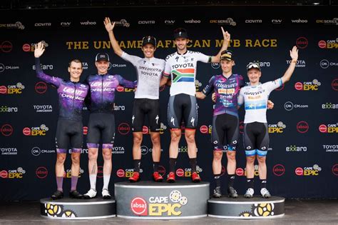 Cape Epic Blevins E Beers Fanno Tris Schurter E Frischknecht In