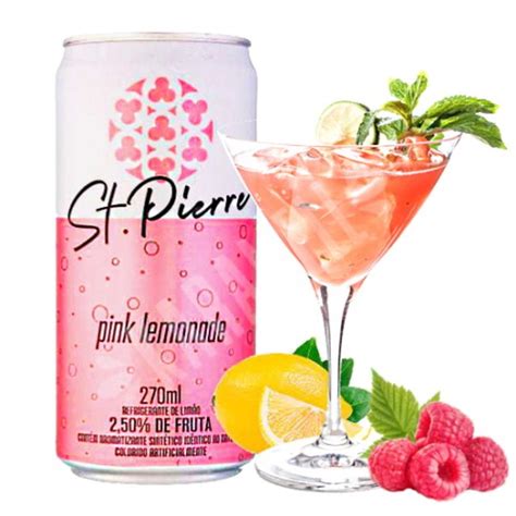 Refrigerante Pink Lemonade St Pierre Karamell Store