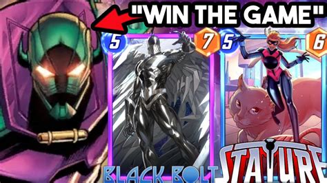 This Annihilus Stature Deck Broke Marvel Snap Youtube