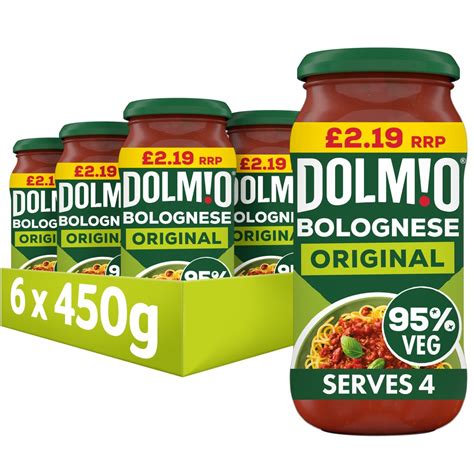 Dolmio Bolognese Original Pasta Sauce 450g PMP £2.19 | BB Foodservice
