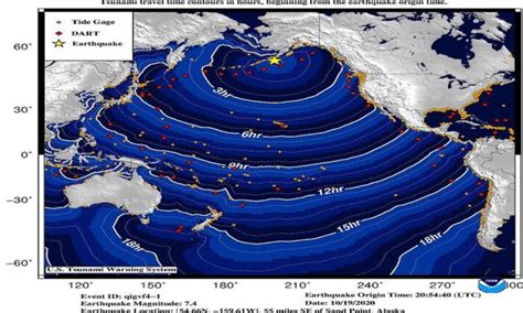 Alerta De Tsunami Tras Sismo De 74 En Alaska