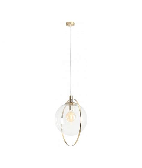 Lampa wisząca AURA GOLD TRANSPARENT 1065G30 ALDEX