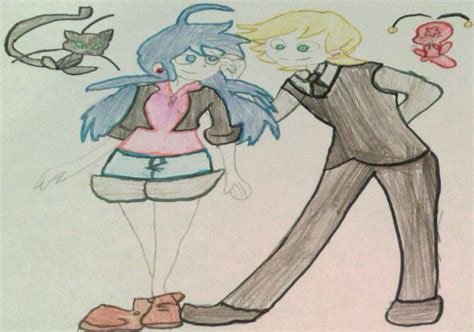 Felix and Marinette by aloza6789 on DeviantArt